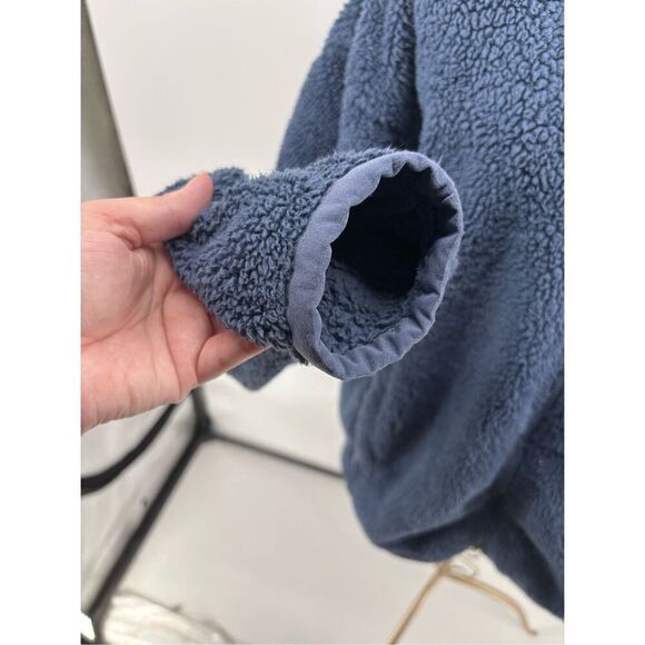 The North Face Women Osito Jacket Sherpa Fleece Urban Navy Size XL - Picture 8 of 13